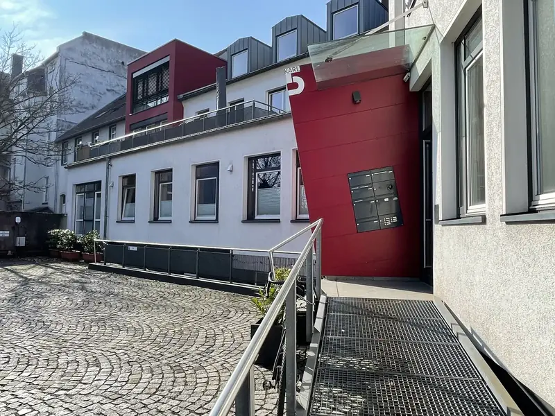 Praxis Karlstraße Eingang